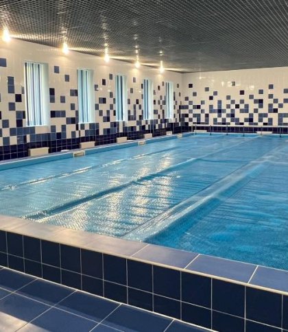 У школі у Винниках відкрили басейн та обладнали два спортзали