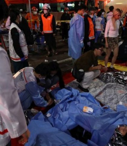 У Південній Кореї сталася масова тиснява: 120 загиблих і 100 травмованих