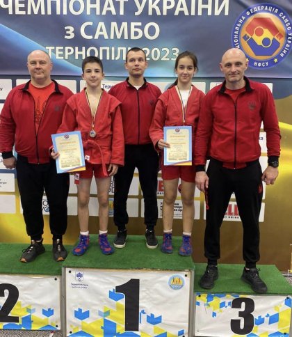 Самбісти зі Львівщини вибороли дві медалі на чемпіонаті України серед підлітків