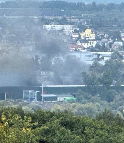 Пожежа на сміттєпереробному заводі у Львові: згоріло обладнання на 4 млн