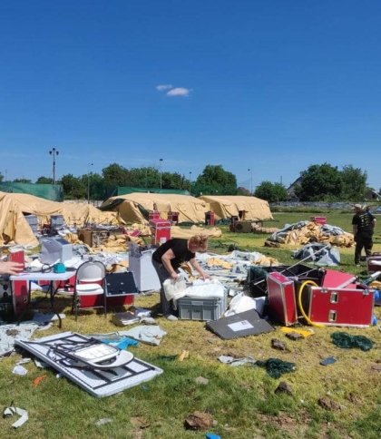 Окупанти обстріляли польовий шпиталь після телевізійного сюжету