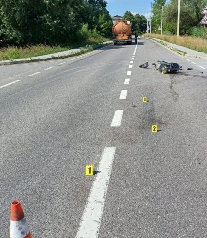 ДТП у селі Грімне на Львівщині: серйозно травмували дво підлітків на скутері