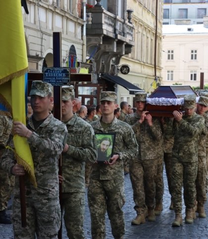 У Львові попрощались з трьома загиблими воїнами