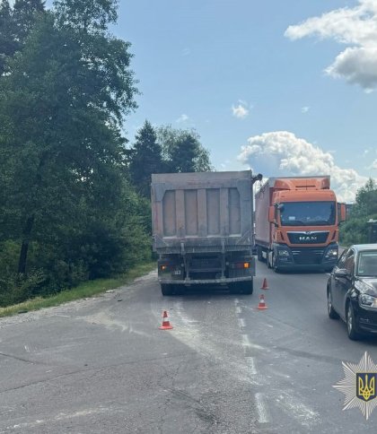 Біля Львова в ДТП з вантажівкою травмувалися 8-річний хлопчик та 71-річна жінка