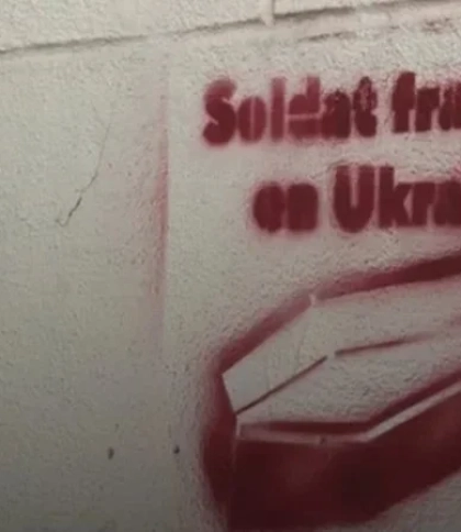 Молдова засудила дії своїх громадян, затриманих у Парижі за антиукраїнське графіті