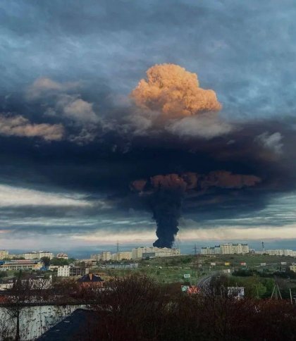 «Люблю „бавовну“ з доставкою на Крим»: у ЗСУ оригінально відреагували на пожежу на нафтобазі в Криму