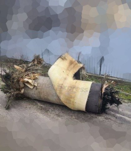 Фото уламка ракети "Циркон", якою атакували Київ