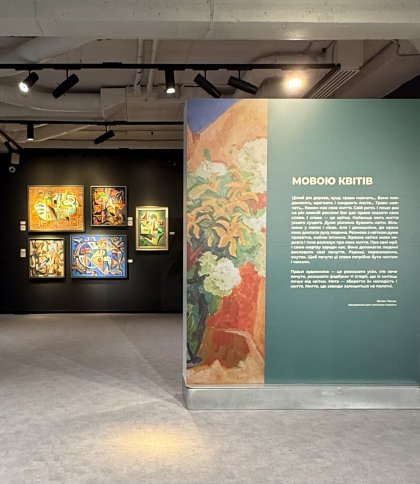 “Мовою квітів”: у ZAG Gallery  відкрили персональну виставку відомого львівського живописця