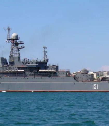 Великий десантний корабель «Азов» у Севастополі. Ілюстративне фото Wikimedia Commons / George Chernilevsky