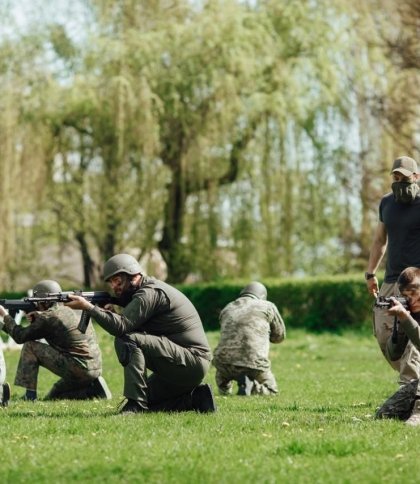 Добровольчі формування Львівщини пройшли вишкіл з важкою зброєю