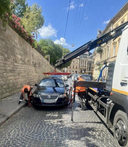 У Львові арештували авто через несплату майже 50 штрафів