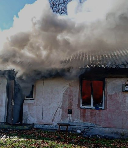 На Яворівщині через пожежу в літній кухні загинув 55-річний чоловік