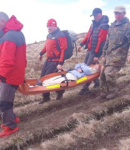 Травмувала ногу під час підкорення гори Парашки: на Стрийщині рятувальники допомогли дівчині