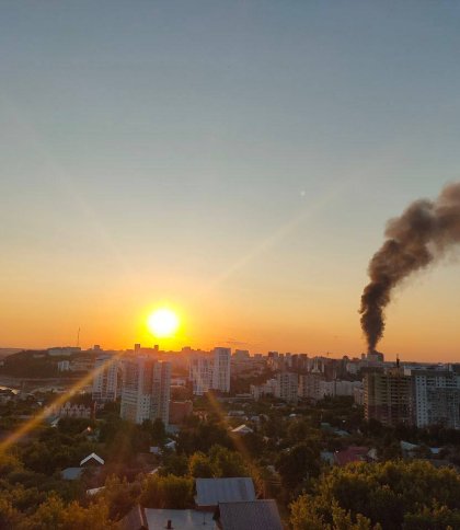 У Росії масштабна пожежа на залізничній станції (відео)