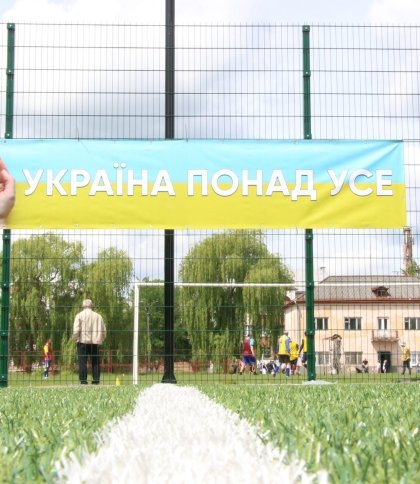 У Дрогобичі ветерани ЗСУ провели футбольний турнір