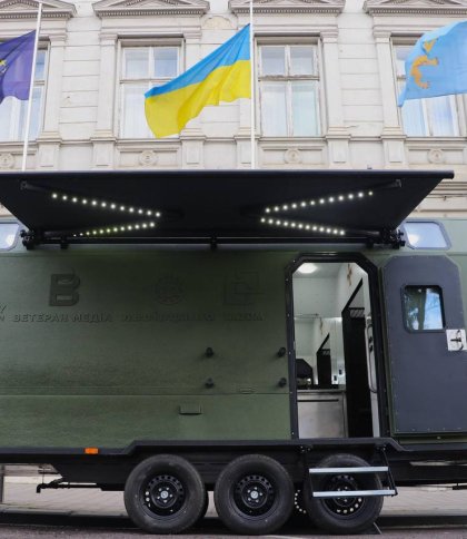 Львівській 103-ій бригаді передали мобільний лазне-пральний комплекс, який не має аналогів (ФОТО)