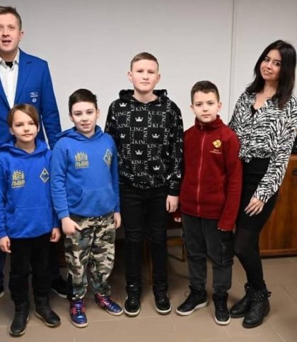 Юні львівські шахісти вибороли «срібло» на онлайн-чемпіонаті Європи серед міст