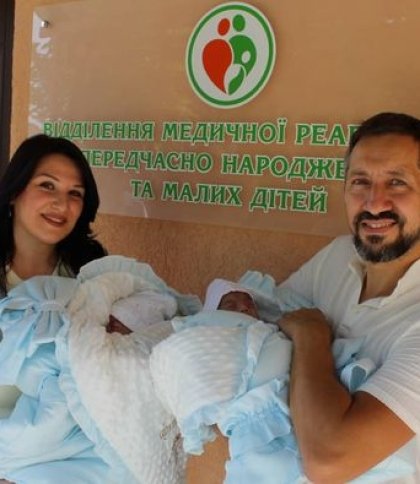 Львівські лікарі виходили двох передчасно народжених хлопчиків з Київщини