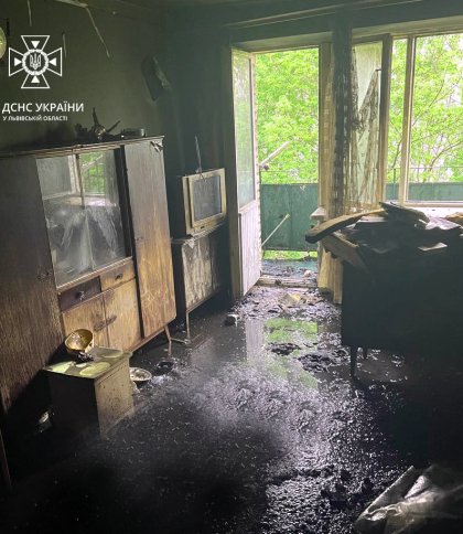 У Львові пожежа у квартирі забрала життя літньої жінки