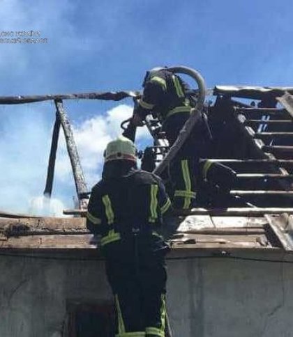 Вночі у Самбірському районі горів житловий будинок