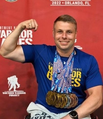 Львів’янин Віктор Легкодух здобув свою сьому медаль на Іграх Воїнів у США