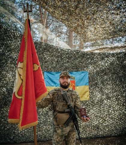 Володимира Бойка зі Львова нагородили медаллю «За військову службу Україні»