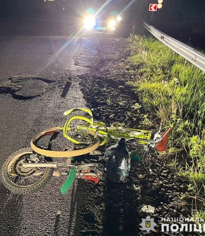 На Львівщині мотоцикліст збив велосипедиста: обидва в лікарні
