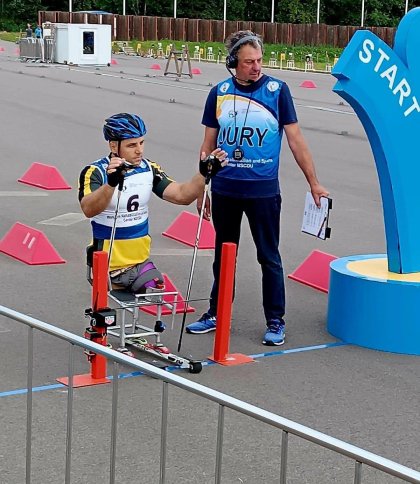 Паралімпійці зі Львівщини вибороли три медалі на літньому чемпіонаті з лижних перегонів та біатлону