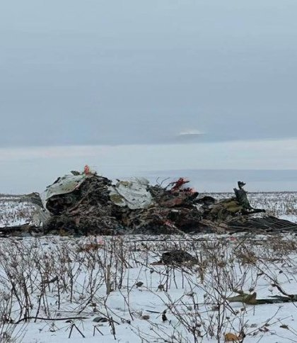 ГУР не знає, чи були на борту збитого російського літака Іл-76 українські полонені