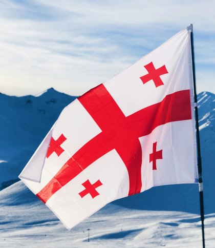 Прапор Грузії. Фото unsplash