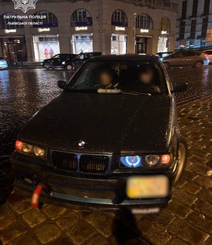 19-річний водій BMW, який влаштував дрифт у центрі Львова, заплатить понад 40 тис. грн штрафу