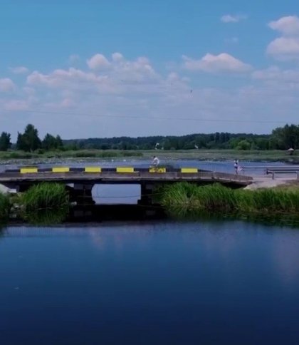 У Київській області відновили міст, який окупанти підірвали під час відступу