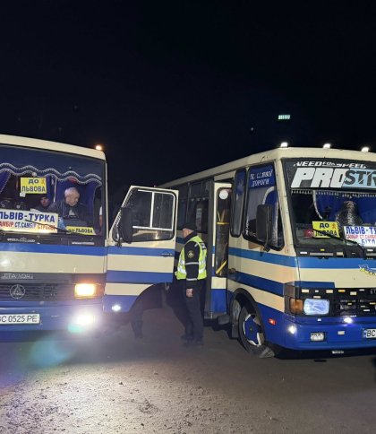 Під час рейду на Львівщині склали вісім адмінматеріалів на водіїв автобусів