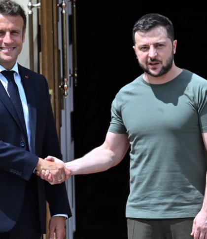 Зеленський провів зустрічі з лідерами Франції та Азербайджану
