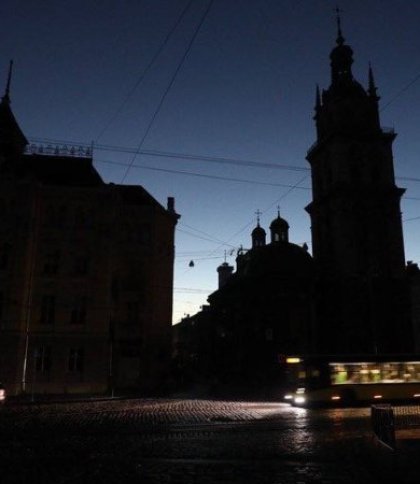 Вимкнення світла у Львові.