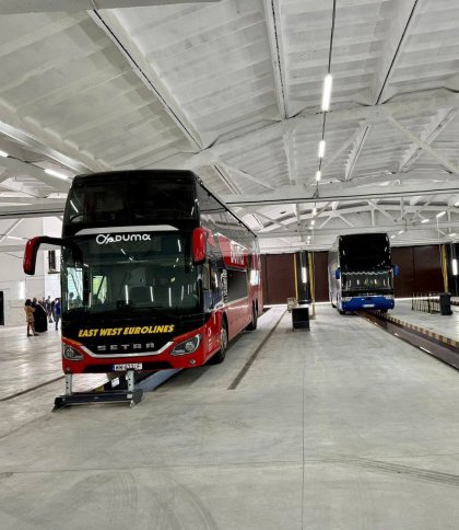 У Львові відкрили сучасний центр з ремонту автобусів