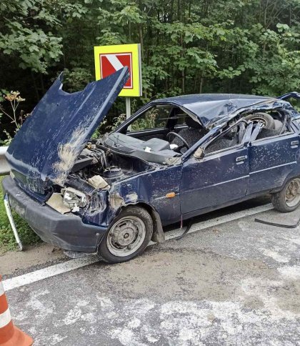 На Львівщині зіткнулись вантажівка та легковик: є постраждалий