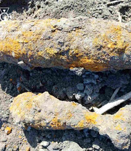 Під час земляних робіт у селі на Львівщині виявили міну і снаряд
