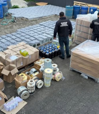 У Львові викрили підпільний цех з виготовлення контрафактного алкоголю