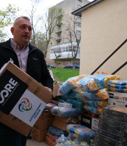 Львівщина отримала перший транш гуманітарної допомоги від Шона Пенна