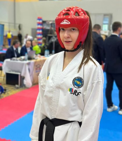 Львівська спортсменка здобула “золото” на міжнародному турнірі з таеквон-до