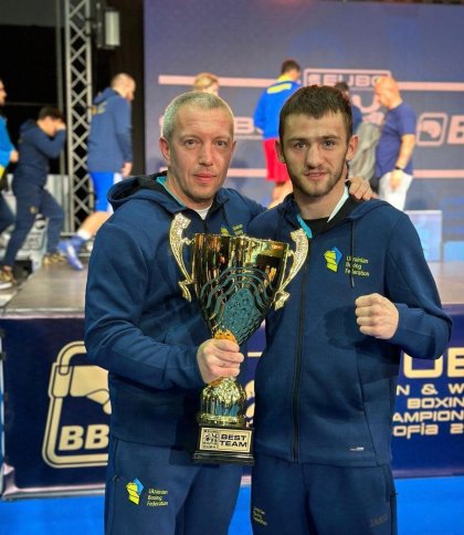 Боксер з Львівщини став чемпіоном Європи