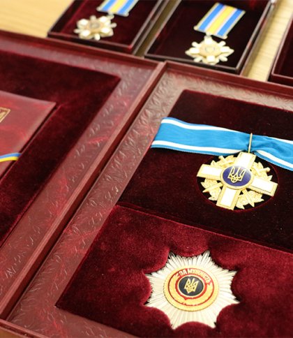 П’ятьох нацгвардійців зі Львівщини нагородили державними відзнаками посмертно