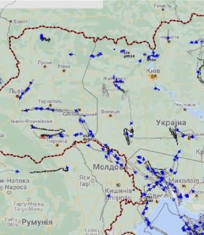 Головнокомандувач ЗСУ показав схему завдання ворожих ударів по території України