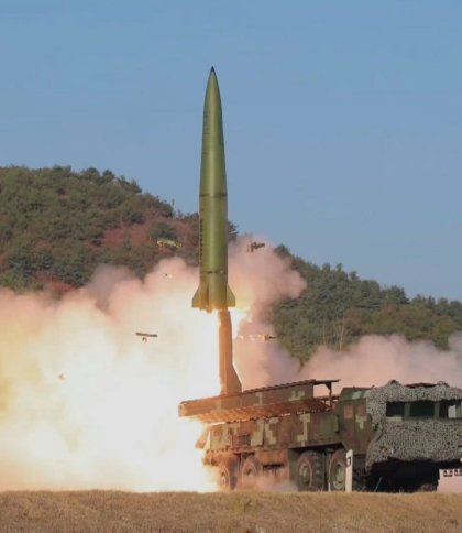 Ілюстративне фото запуску північнокорейської балістичної ракети KN-23. Фото з відкритих джерел