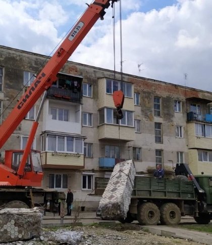 У Бориславі демонтували радянський пам'ятник "визволителям"