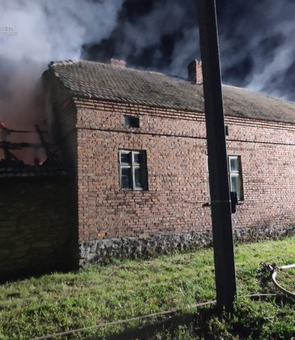 У Львівському районі трапилась пожежа