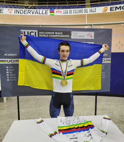 Львівський велосипедист став чемпіоном світу серед юніорів