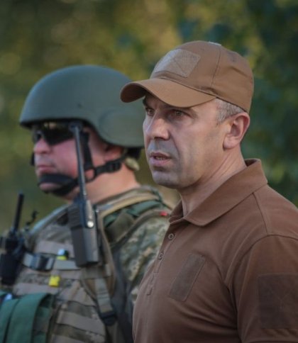 Голова Управління державної охорони Сергій Рудь (справа).