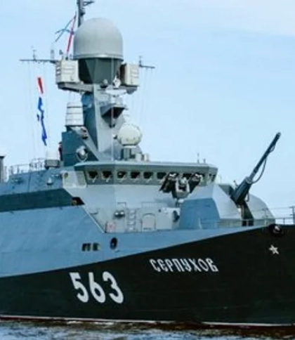 ГУР підпалили російський військовий корабель в Балтійському морі